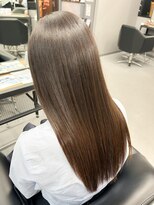 ジェニーバイメノン(JENNIE by Menon)&nbsp;高濃度水素縮毛矯正　サラつや　ロング