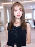 ザクザクレイヤー/大人かわいい20代30代/透明感カラー