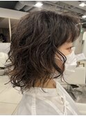 ニュアンスパーマ/レイヤーボブ[中崎町/梅田駅］