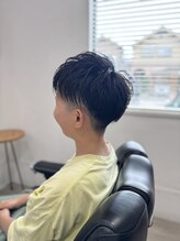 バーバーアンドビューティー マル(Barber and Beauty MARU) レディース２ブロックショート