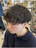横須賀中央波巻きパーマツイストパーマメンズパーマフェード