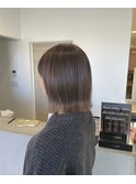 切りっぱなしボブ/セミディ/シアーカラー/姫カット/宇都宮