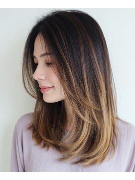 ロアール 上小田井(LOAOL KAMIOTAI) 【ハイライトロング】カット&カラーはLOAOLにお任せください♪