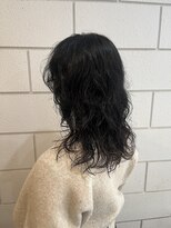 アルゴ 茅ヶ崎(ARUGO)&nbsp;オリーブグレーレディースパーマ/ニュアンスパーマ