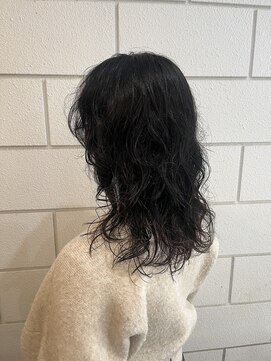 アルゴ 茅ヶ崎(ARUGO) オリーブグレーレディースパーマ/ニュアンスパーマ