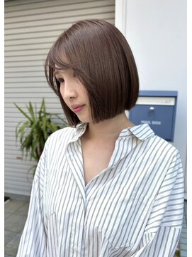 ファーレンピュア(FAHREN PURE) 切りっぱなしボブ/ぱつっとボブ