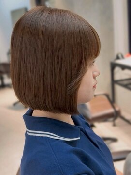 ザシェノンウメダ(THA CHAINON UMEDA) 心斎橋/着物ヘア/大人ガーリー/ダークアッシュ/似合わせカット