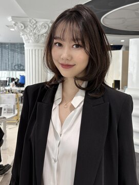 エアー 青山(AIR) レイヤーカット/ミディアムレイヤーカット