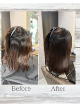 ティーリング 天王町(T ring) 劇的!縮毛矯正×髪質改善2