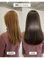 SENJYU 名古屋 名駅【髪質改善 縮毛矯正 白髪ぼかし特化サロン】【4/1OPEN(予定)】 【酸熱トリートメント】髪質改善/ツヤ感ロングヘア