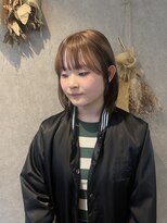 パーミル ヘア クマモト(permille ‰ hair Kumamoto)&nbsp;ボブ×ベージュ