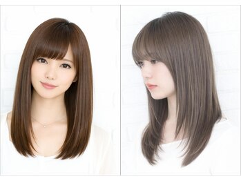 ジェーダッシュ 国立店(J')の写真/ダメージレス!【縮毛矯正+カット¥8250/うる艶縮毛矯正(3ステップTrコラボ)+カット¥9350】ロング料金無し