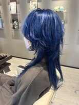 アース オーセンティック 新浦安店(EARTH Authentic)&nbsp;ブリーチブルーカラー