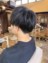 テントヘアー(tent hair)&nbsp;まとまりのあるナチュラルショートで好印象に