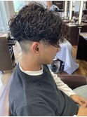 スパイラルパーマ