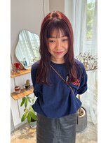 シプレ(cipre)&nbsp;ブリーチなしダブルカラーでつくる大人ボルドー