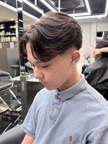 アクロ 本店(ACRO)&nbsp;広島メンズ/毛流れパーマ/強めの毛流れ