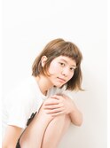 【YELLOW】ショートバングボブ