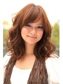 風を感じるパーマスタイル
