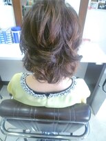 ヘアセットサロンエッジ(Edge)&nbsp;ショートさんの下めアップ風スタイル