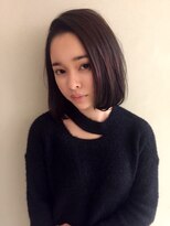 暗いカラーでも重くならない　担当川瀬賢翁