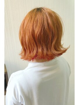 トムキャット(TOM CAT) オレンジベージュ・インナーカラー・ピンクヴァイオレット