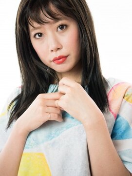 クアトロ グランシュ 川崎店(QUATRO × GranCieux) 【QUATRO】オン眉ナチュラルストレート