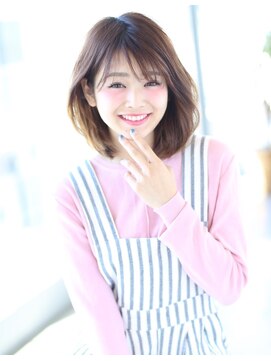 ビューイースト 亀戸 錦糸町(VIEW EAST) リバースカールが素敵な　ひし形ボブ