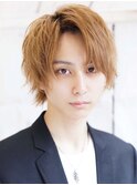 ナチュラルアップバング　ミディアム
