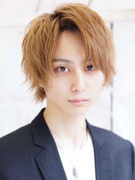 アクロス 原宿(AKROS) ナチュラルアップバング ミディアム