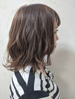 ヘアーサロン コトノハ ミディアムレイヤースタイル