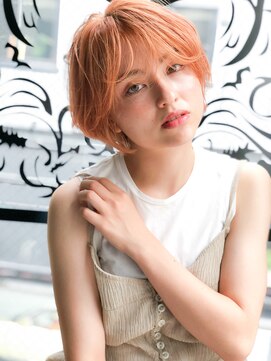 サロンドミルク 溝の口店(salon de MiLK) オレンジショート