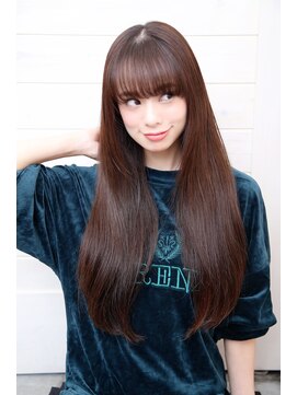 オーシャン(Ocean) [OCEAN Hair&Life藤原純] 艶髪ストレート×マロンブラウン☆