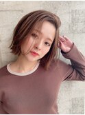 外ハネボブ/切りっぱなし