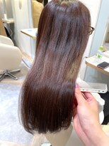 アンド ラ ブランシュ(&.La Blanche)&nbsp;大宮/髪質改善/ヘッドスパ  ピンクブラウン