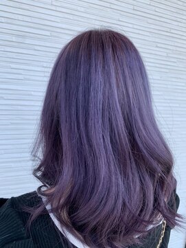 シャルムヘアー(charme hair) 濃いめラベンダーカラー