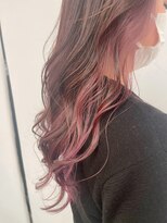 コワファースト 大分(COIFF1RST)&nbsp;インナー、ピンクパープル