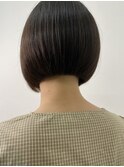 【Jam會田】誰もが振り向くカットラインの王道ミニボブ