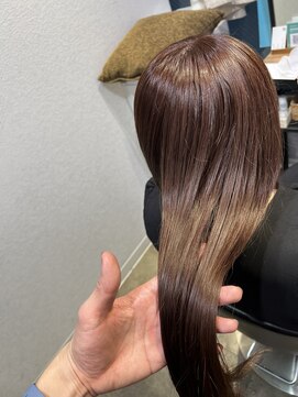 アリアバイエクラート 池袋店(ARiA by ECLART) 髪質改善縮毛矯正×ナチュラルカラー