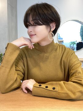 サークル(circle) 大人可愛い20代30代40代50代小顔ショートボブ丸みショートくびれ