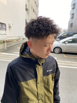 ソウバイジョージ(Sow by George) Takumi夏おすすめ！メンズヘア！スパイキーショート！