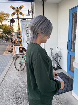 ヘアーメイク コラソン(hair make corazon) 似合わせカットメルティカラー着物フェミニンロング