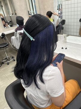 ユナイテッド 横浜(UNITED) いんなーからー/ブルーラベンダー/色落ち