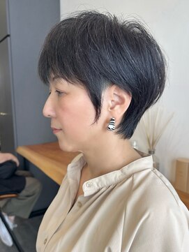 ビューエヒメ(VIEW EHIME) 大人ラフウェーブ20代30代40代ボブブラウンスウィングショート