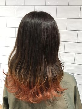 リブ(Live) 《グラデーションカラー》オレンジ