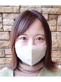 ピレンジカラー×外ハネヘア大人可愛い20代30代