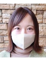 エノモト(ENOMOTO)&nbsp;ピレンジカラー×外ハネヘア大人可愛い20代30代