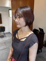 トワ(toi)&nbsp;丸みショート／暖色カラー【横浜/横浜駅】