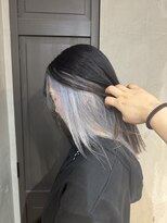 アクト 三鷹店(ACT) インナーカラー  シルバーアッシュ×ブラック