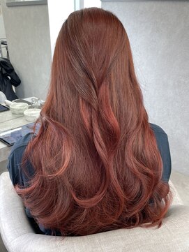 ランド 千葉(land) 髪質改善メテオカラー　オレンジ